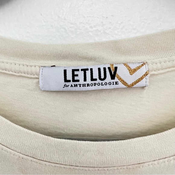 Anthropologie LETLUV Roadsters Car Vintage 70s Style 100% Cotton T-shirt M - Picture 7 of 10